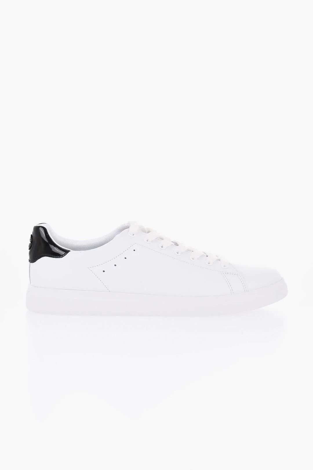 Tory Burch og1mm0426 Leather Low-Top Sneakers in White Size US 12 / IT 42 - 1 Thumbnail