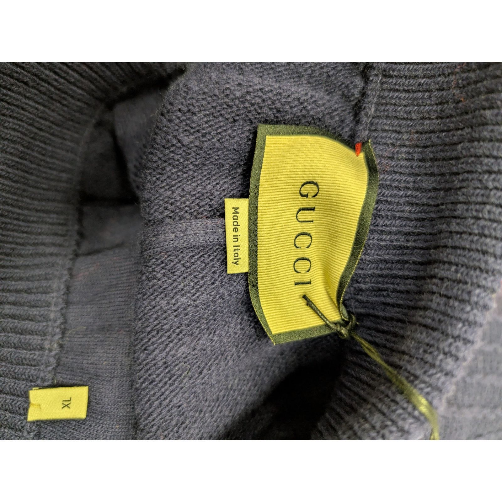 Gucci o1rshd1 Sweatpants Knitwear Pants With Web in Navy Blue Size US 36 / EU 52 - 13 Thumbnail