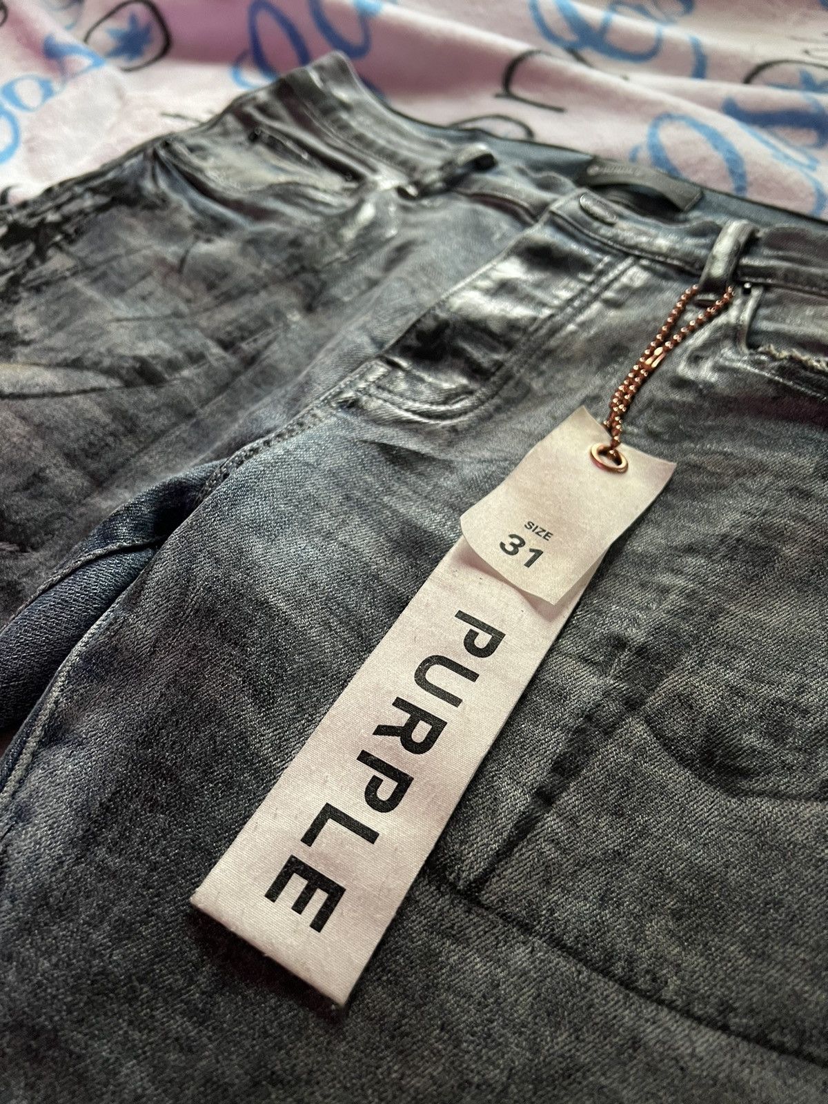Purple Brand Mid indigo p001 purple brand jeans Size US 31 - 1 Thumbnail
