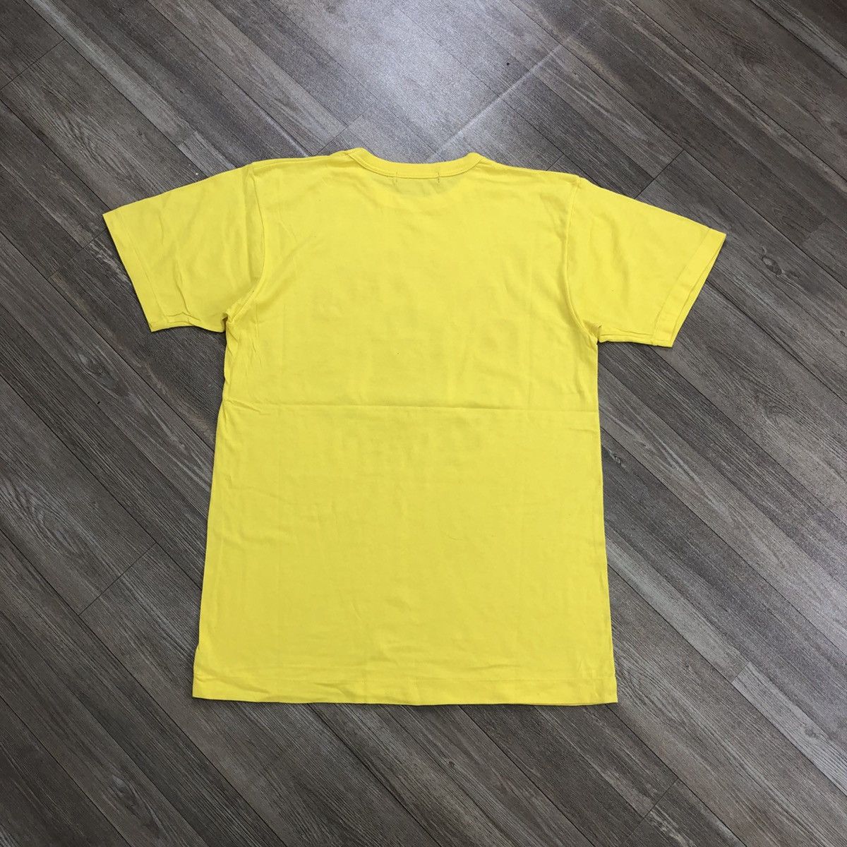 Bape × Vintage Vintage Bape x 24 Hour Television Iconic Logo Yellow Tee Size US M / EU 48-50 / 2 - 9 Thumbnail