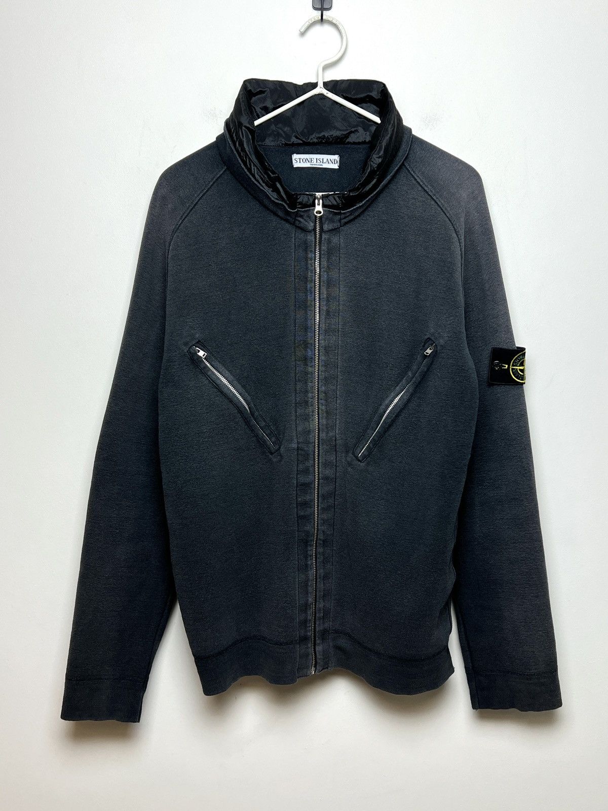Stone Island stone island y2k black washed hoodie l-xl Size US L / EU 52-54 / 3 - 2 Thumbnail
