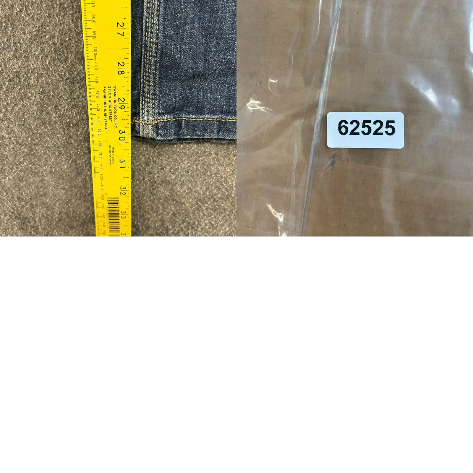 Carhartt Carhartt Jeans Womens 10 Blue Slim Straight Denim Cotton Workwear Pants 5-Pocket Inseam 30in Dark Blue Velvet Logo Zipper Button Size 32" / US 10 / IT 46 - 9 Thumbnail
