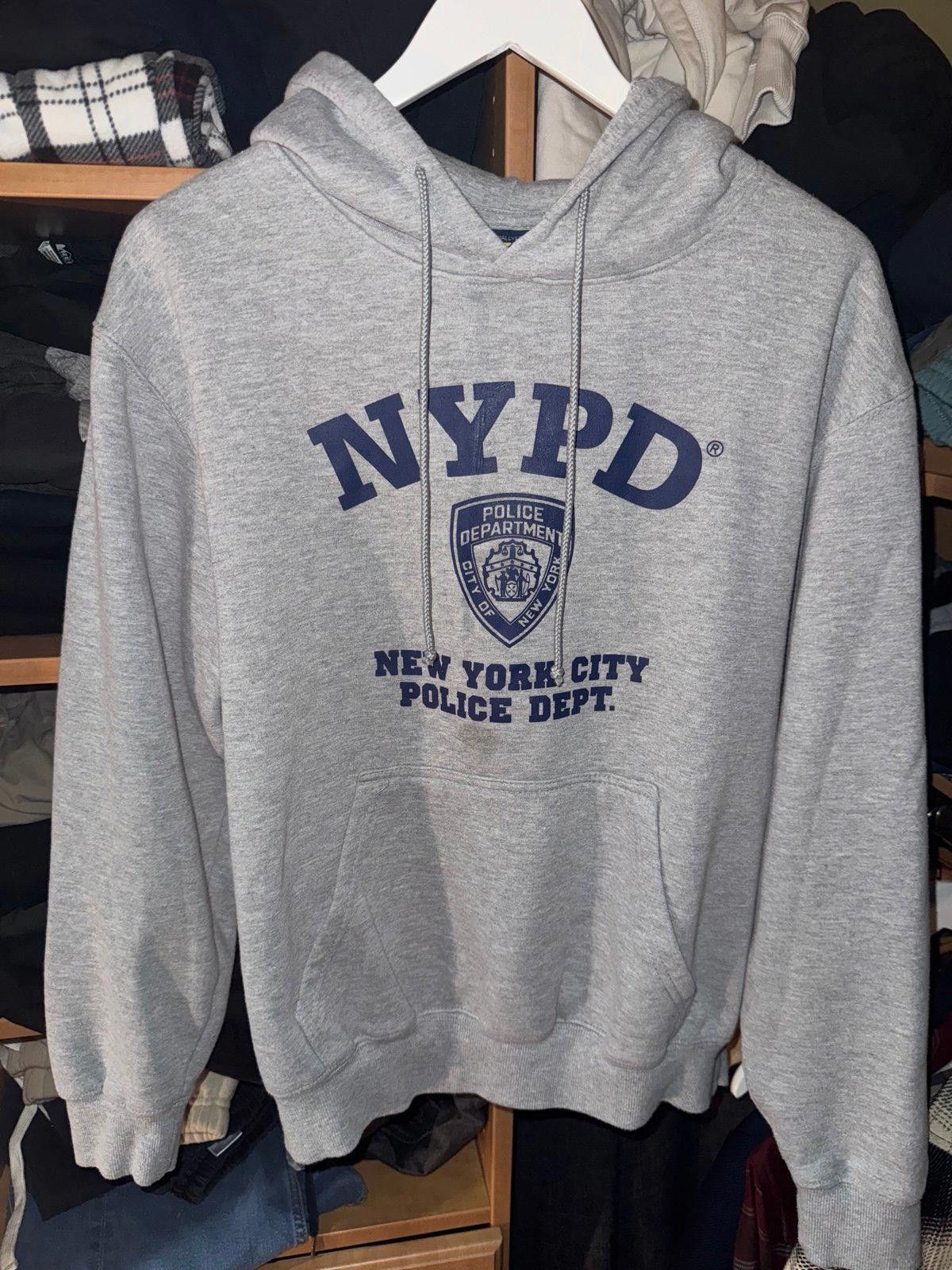 Designer VTG 90s NYPD Hoodie Sz M NYC Police Dept Cops Rare Size US M / EU 48-50 / 2 - 7 Thumbnail