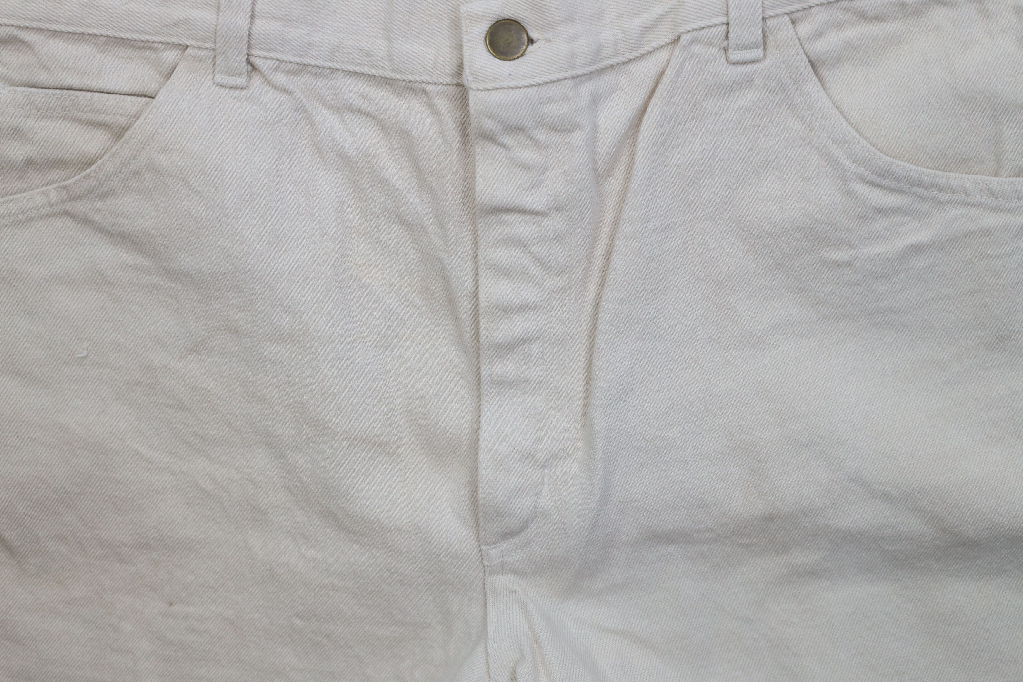 Vintage Vintage 60s 70s Bayly Mfg Co Above Knee Denim Short Shorts Size US 38 / EU 54 - 3 Thumbnail