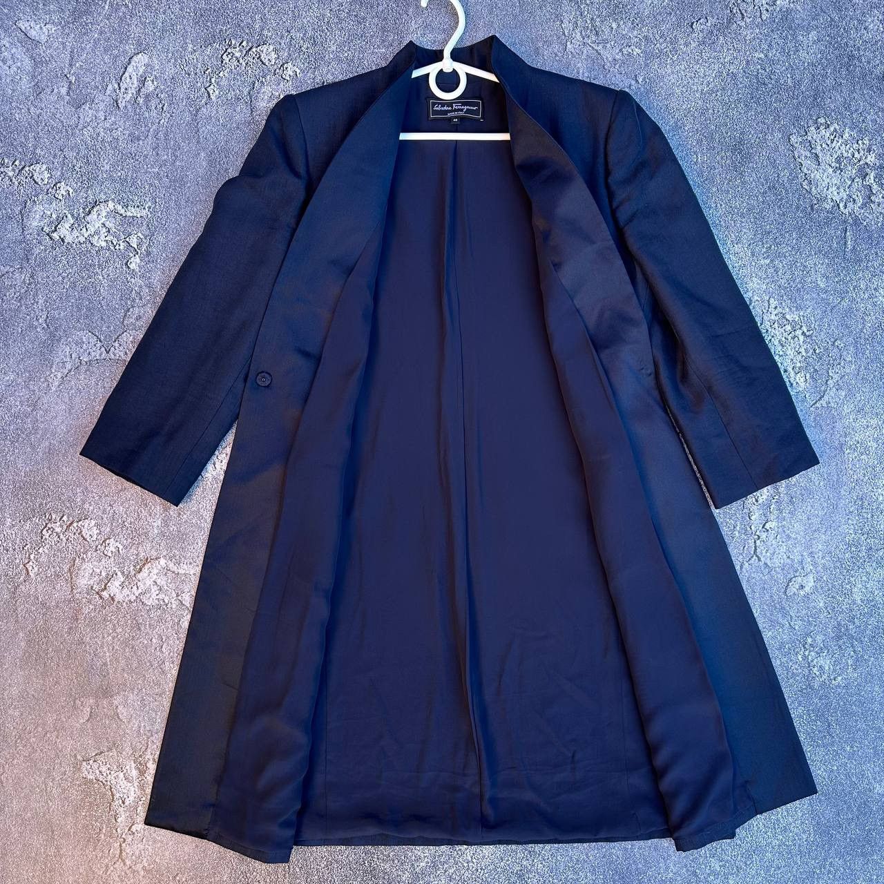 Salvatore Ferragamo Salvatore Ferragamo plain coat Size L / US 10 / IT 46 - 2 Thumbnail