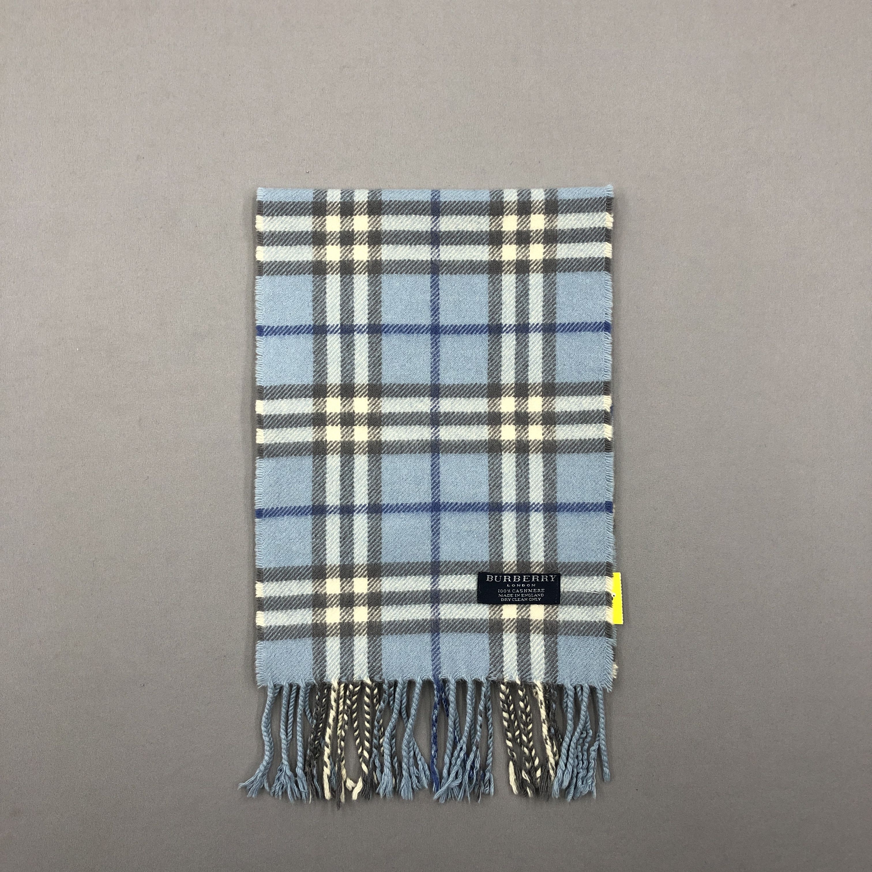 Burberry Vintage Burberry Scarf Nova Check Tartan Cashmere Scarves Size ONE SIZE - 2 Thumbnail