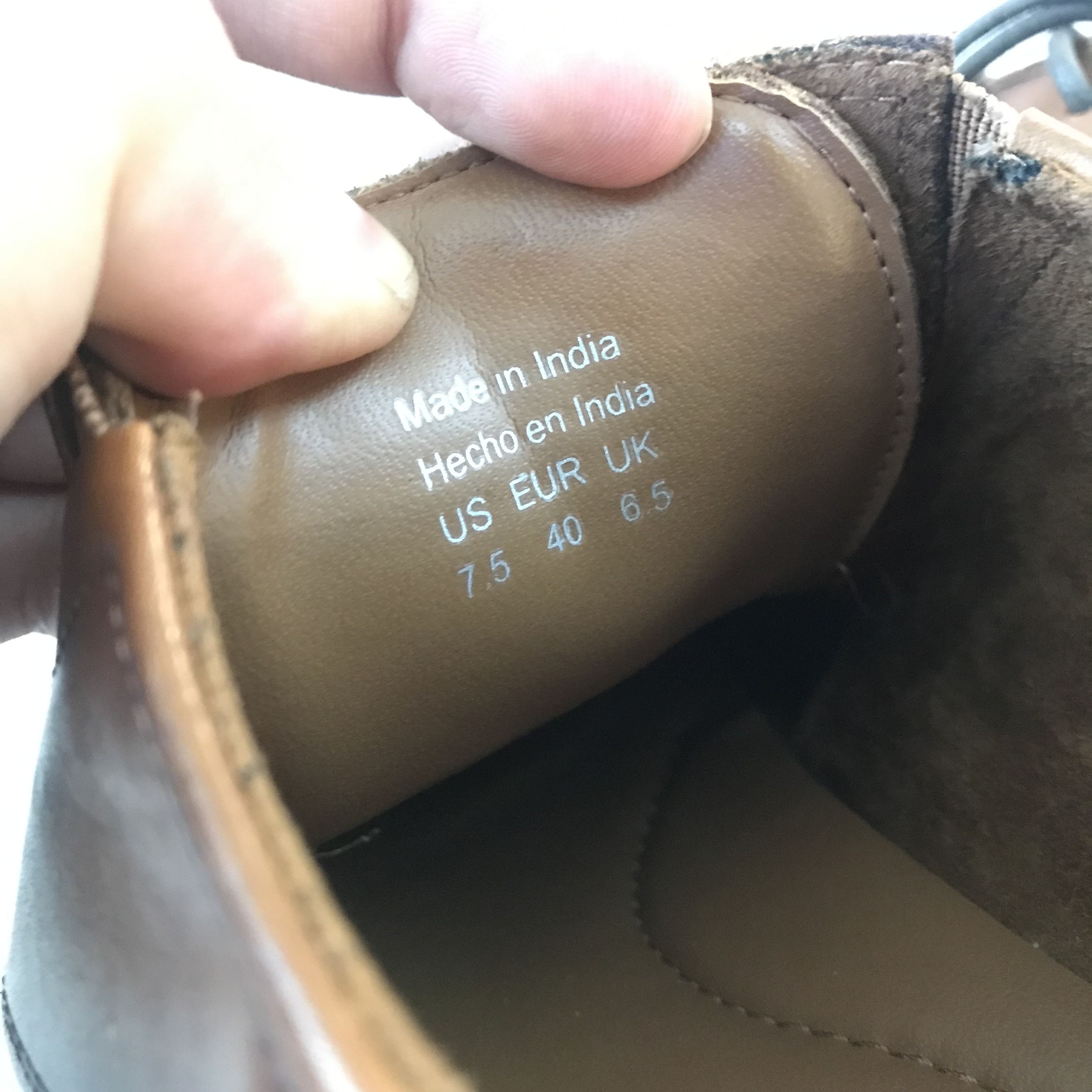 Aldo Aldo Bennet Leather Brown Shoes Officer formal shoes Size US 6.5 / EU 39-40 - 10 Thumbnail