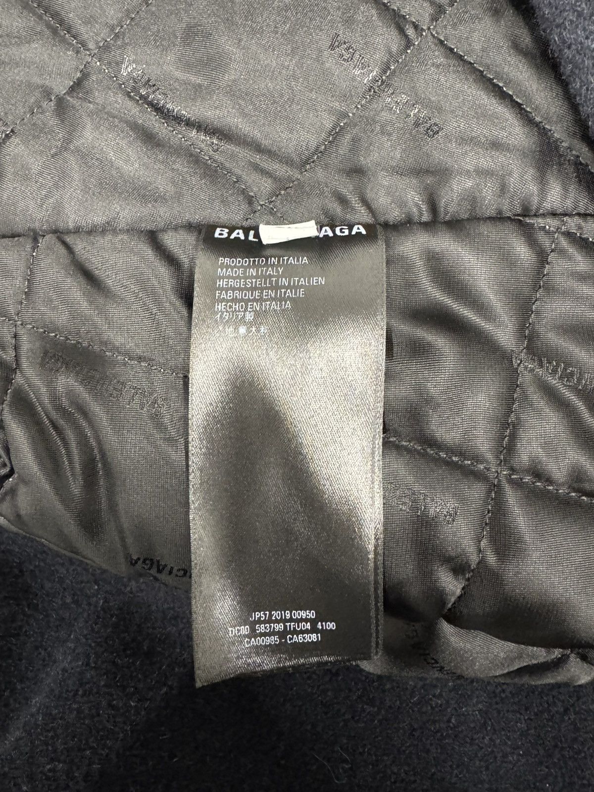 Balenciaga Balenciaga Bottlecap Wool Button Up Jacket Size US L / EU 52-54 / 3 - 7 Thumbnail