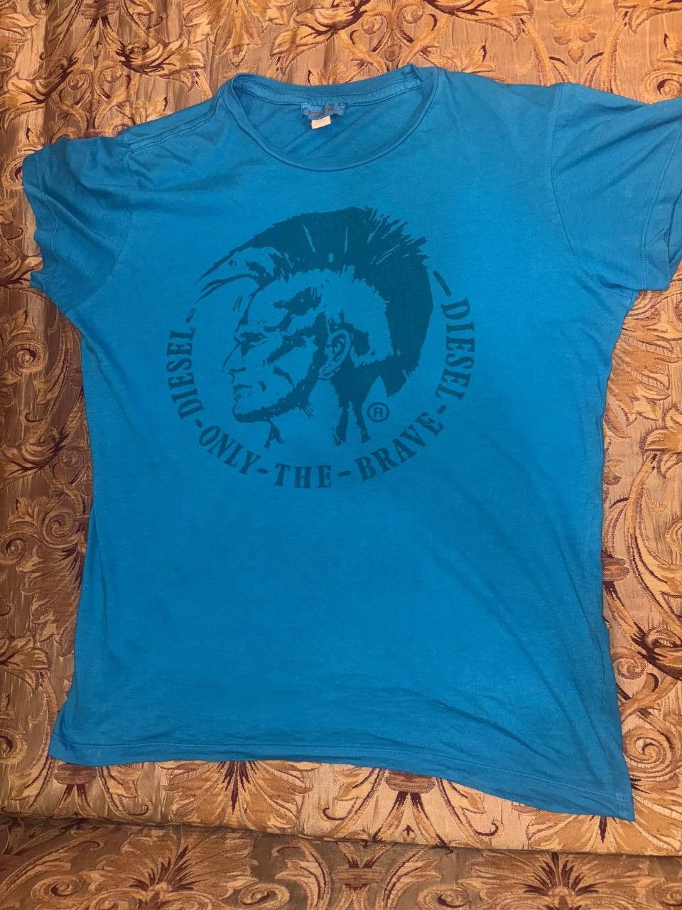 Diesel Vintage Y2K Tee Shirt Diesel Big Logo Punk Japan Style 00s Size US XL / EU 56 / 4 - 14 Thumbnail