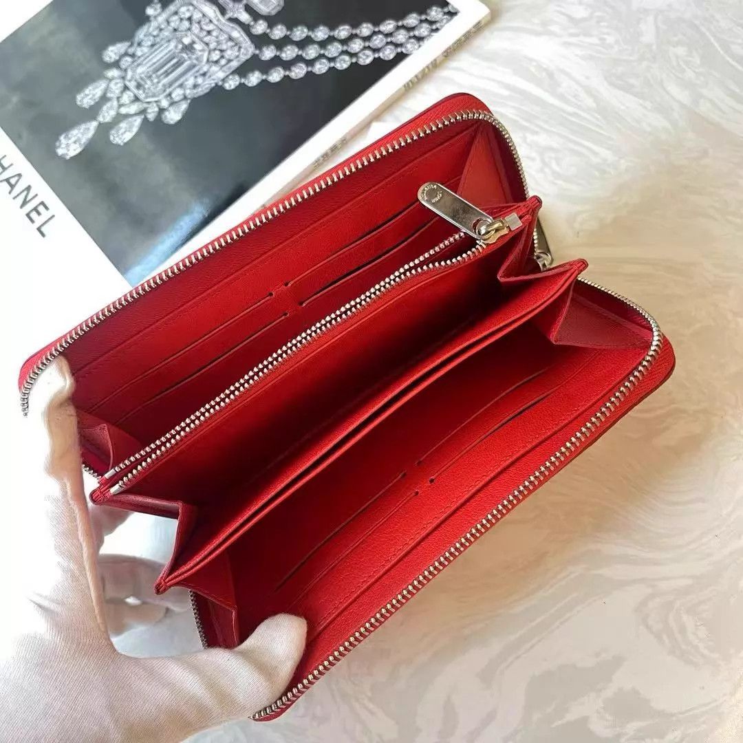 Louis Vuitton LV Ostrich Zippy Long Wallet Like New Size ONE SIZE - 6 Thumbnail