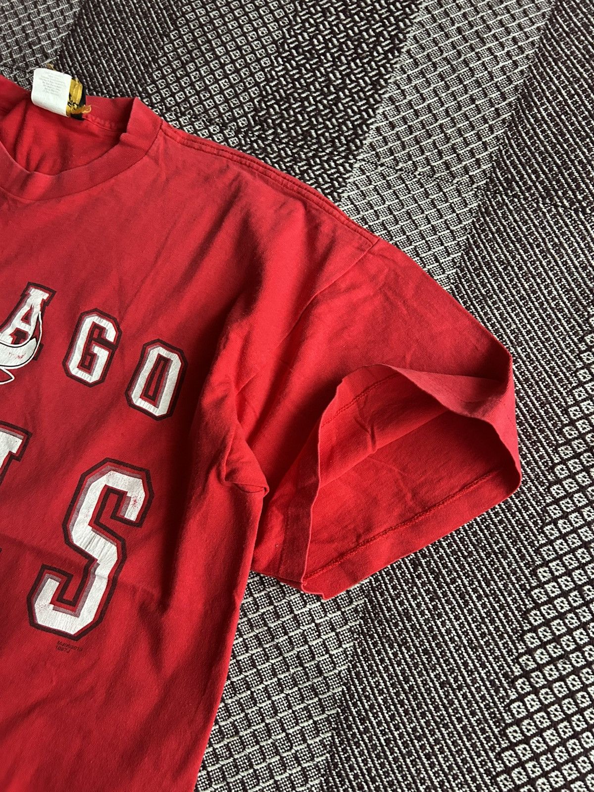 NBA Vintage NBA Chicago Bulls Jersey Oversized Big Logo Tee 90s Size US XXL / EU 58 / 5 - 9 Thumbnail