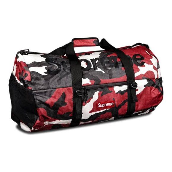 美品！Supreme Duffle Bag 21SS \"Red Camo\" Supreme SS21 Duffle Bag Red Camo | eBay