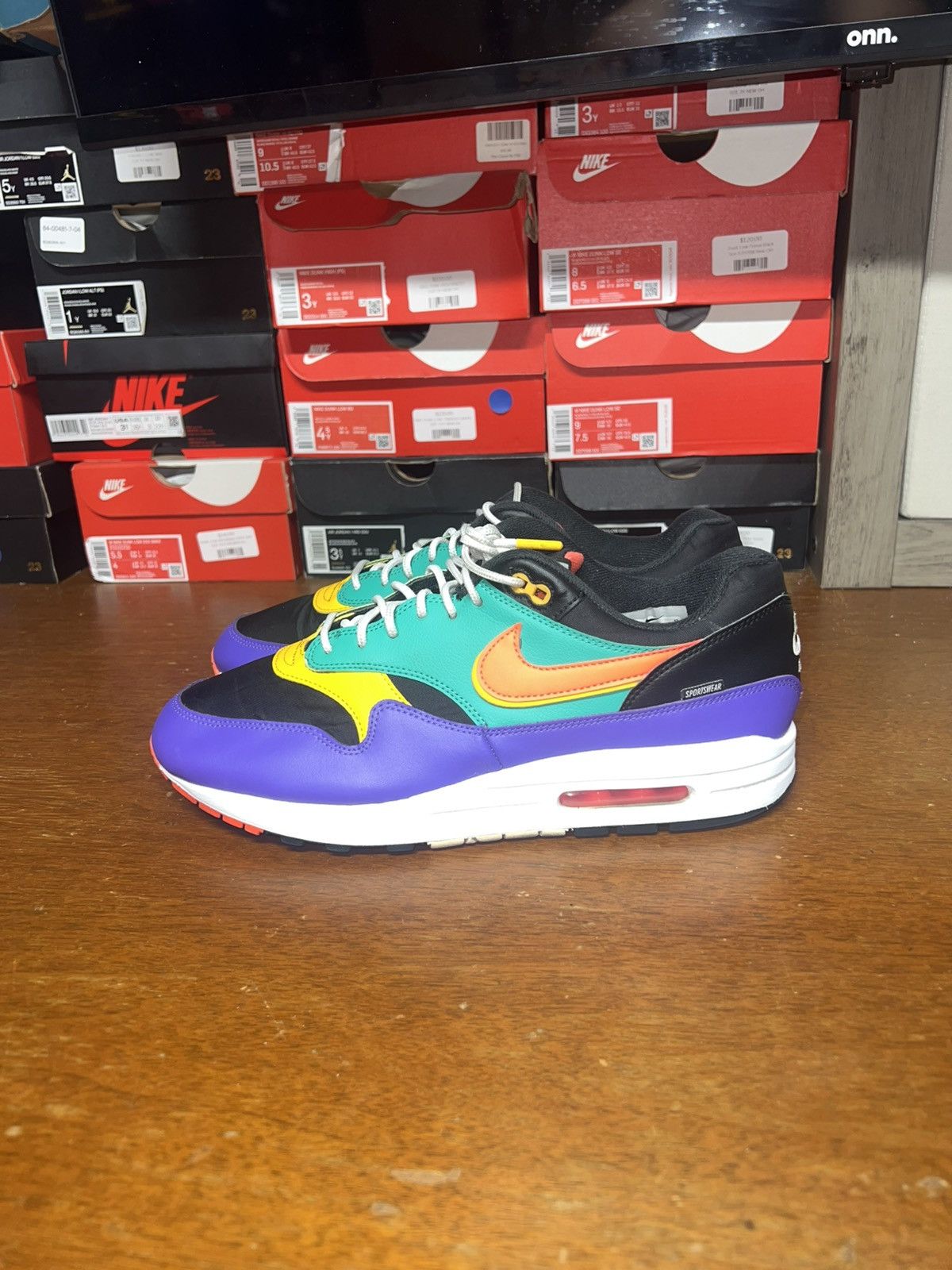 Nike Air Max 1 SE Windbreaker size 11.5 Size US 11.5 / EU 44-45 - 8 Thumbnail