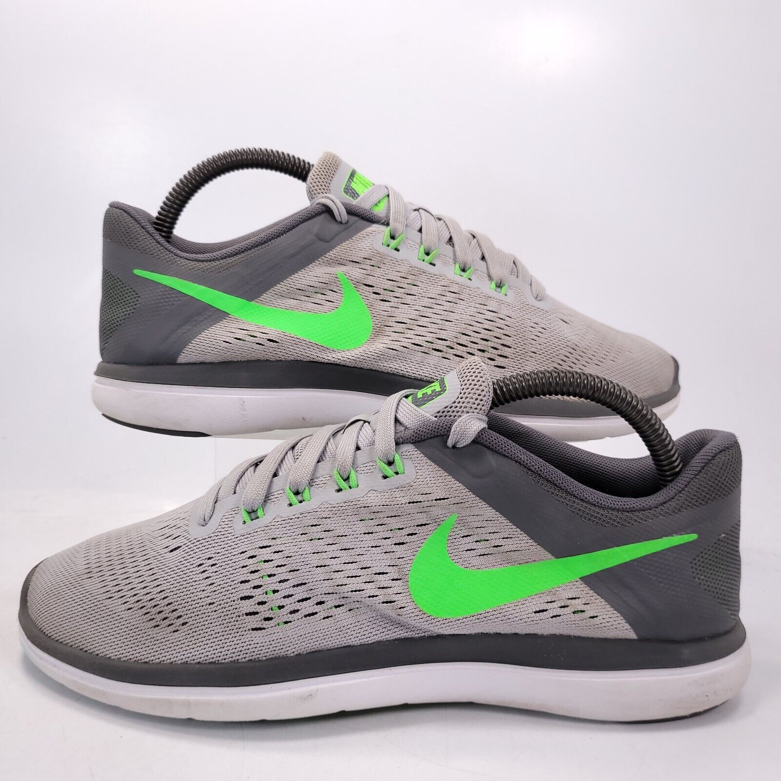 Nike Nike Flex 2016 Run Shoe Mens Size 7.5 830369-008 Gray Green Size US 7.5 / EU 40-41 - 5 Thumbnail