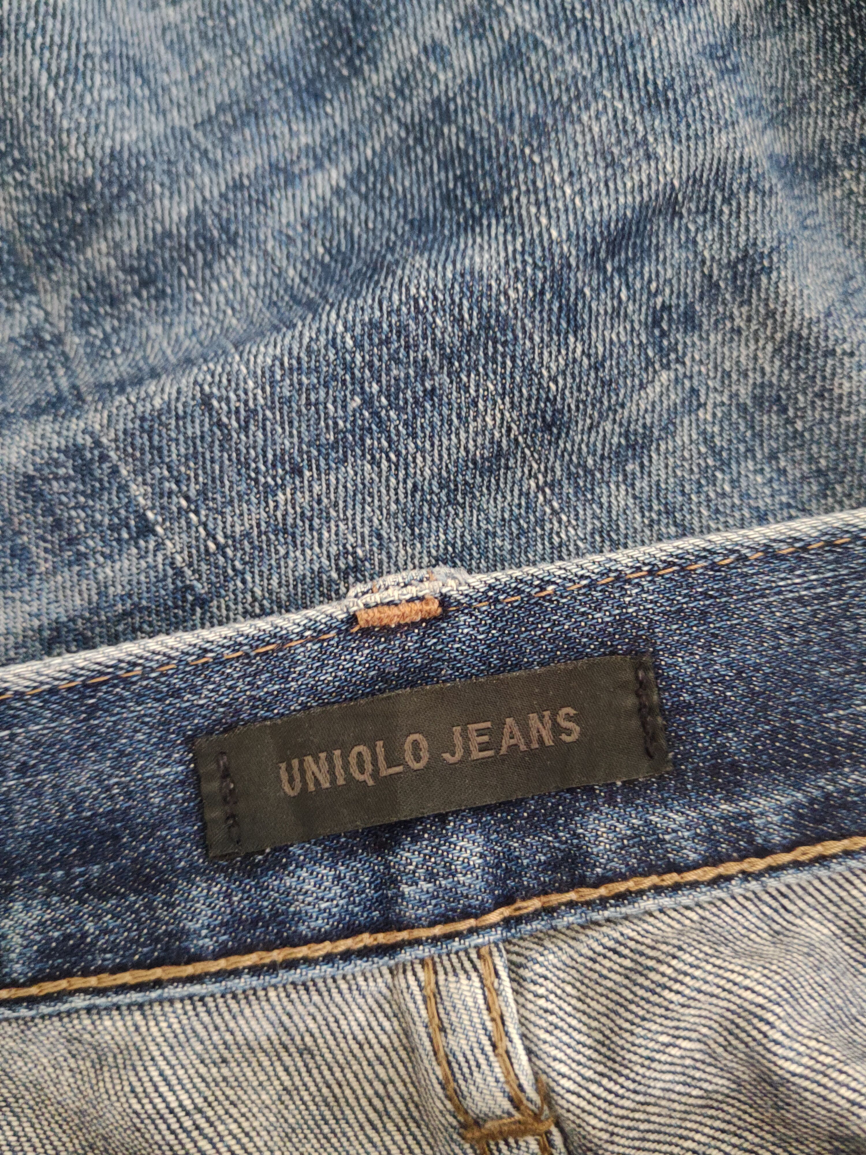 Japanese Brand Uniqlo japan vintage Blue jeans Denim Pants #S1369 Size US 32 / EU 48 - 14 Thumbnail