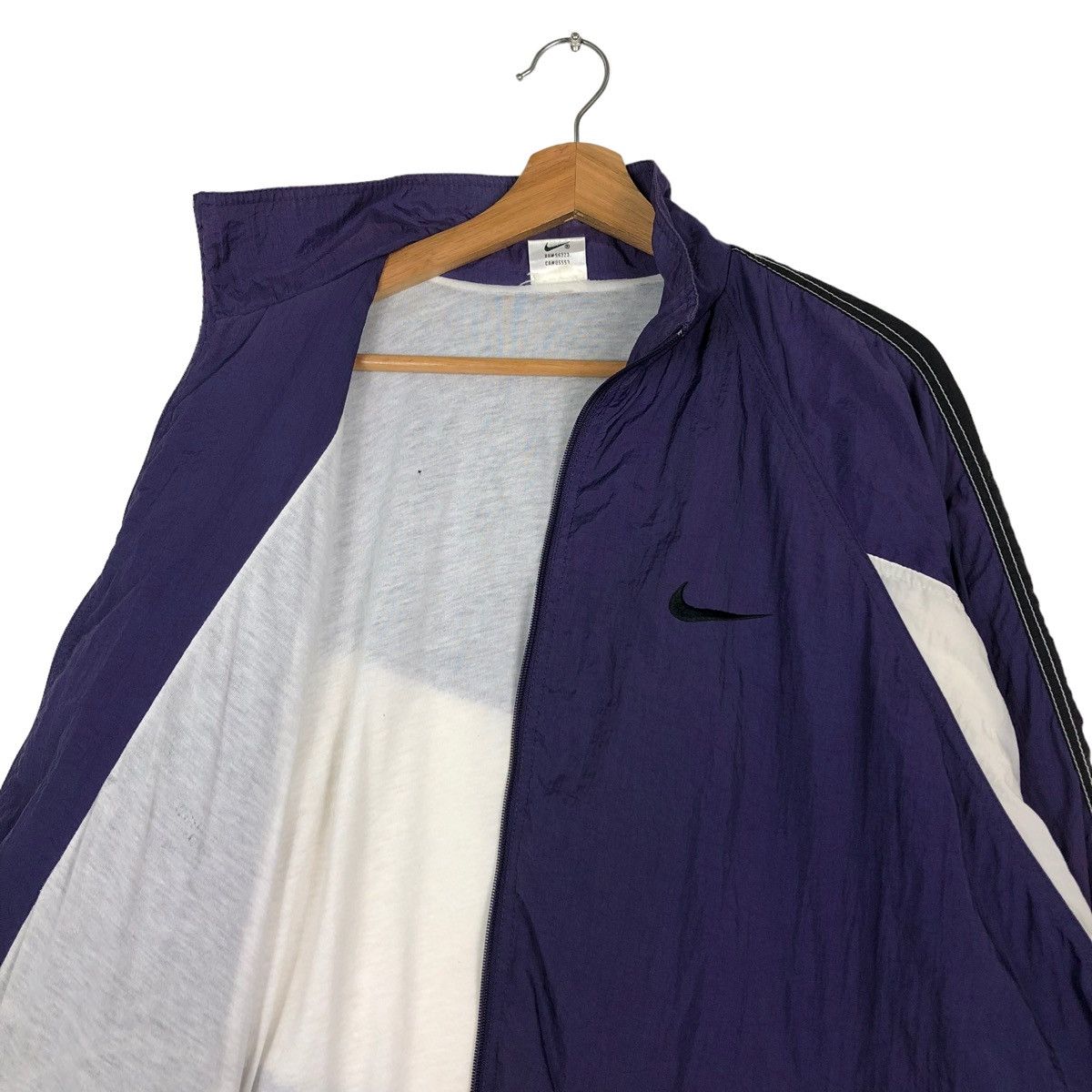 Nike 🔥VINTAGE NIKE COLOUR BLOCK LIGHT JACKET RUNNING Size US L / EU 52-54 / 3 - 12 Thumbnail