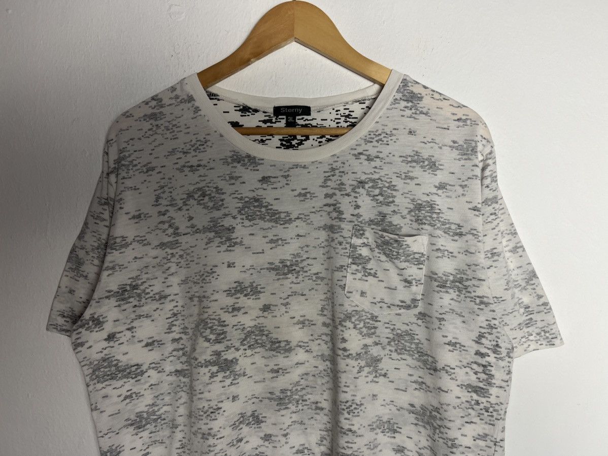 Japanese Brand Sterny Single Pocket Patterned Print Tee Size US XL / EU 56 / 4 - 3 Thumbnail