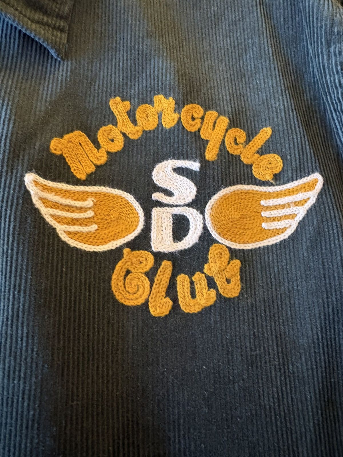 Studio D'Artisan STUDIO D’ARTISAN Motorcycle Club Corduroy Chainstitch Jacket Size US M / EU 48-50 / 2 - 3 Thumbnail