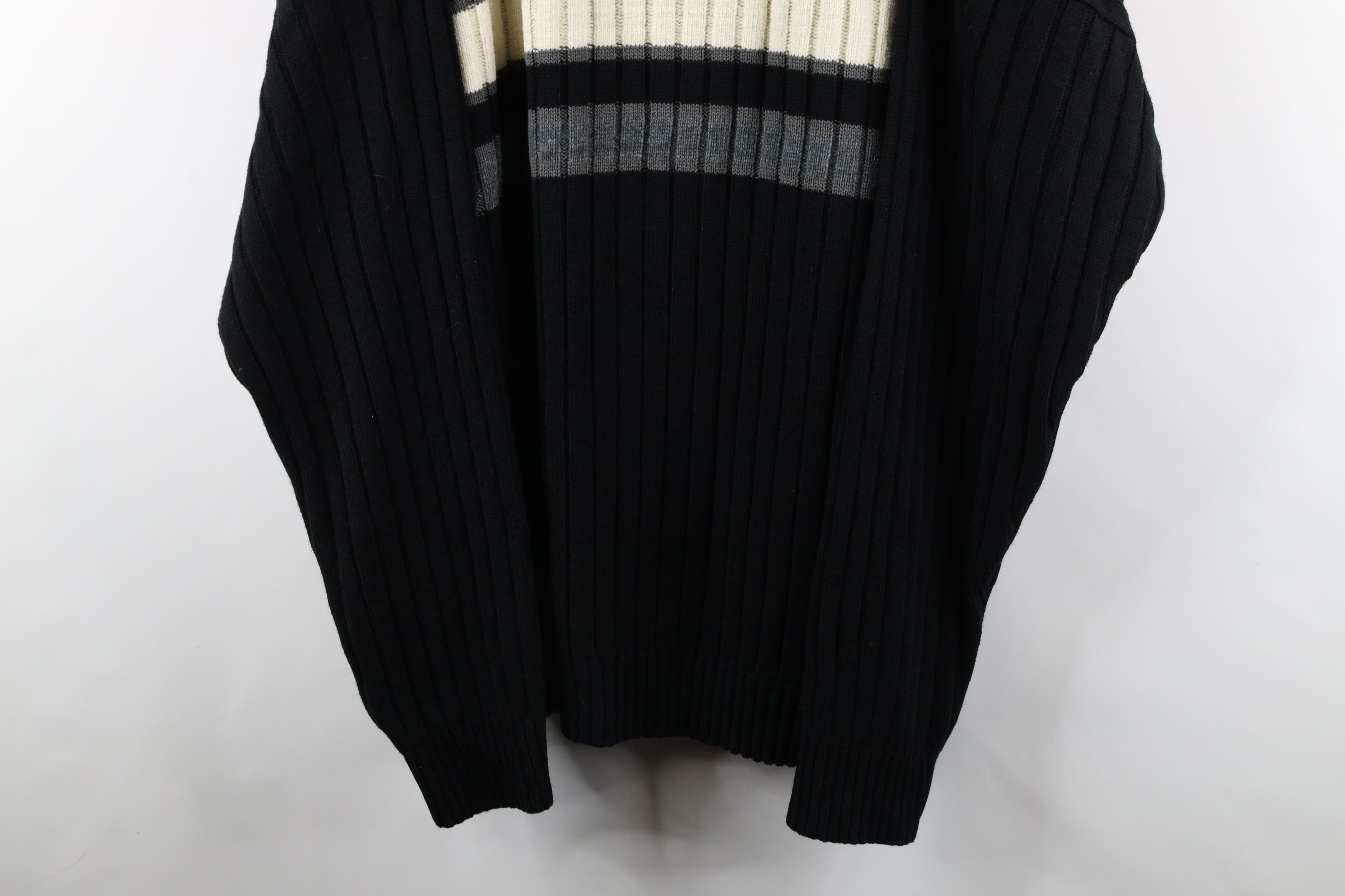 Vintage Vintage 90s Streetwear Chunky Ribbed Knit Crewneck Sweater Size US XXL / EU 58 / 5 - 3 Thumbnail