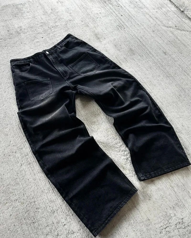 Cherry Blossom Embroidery Jean