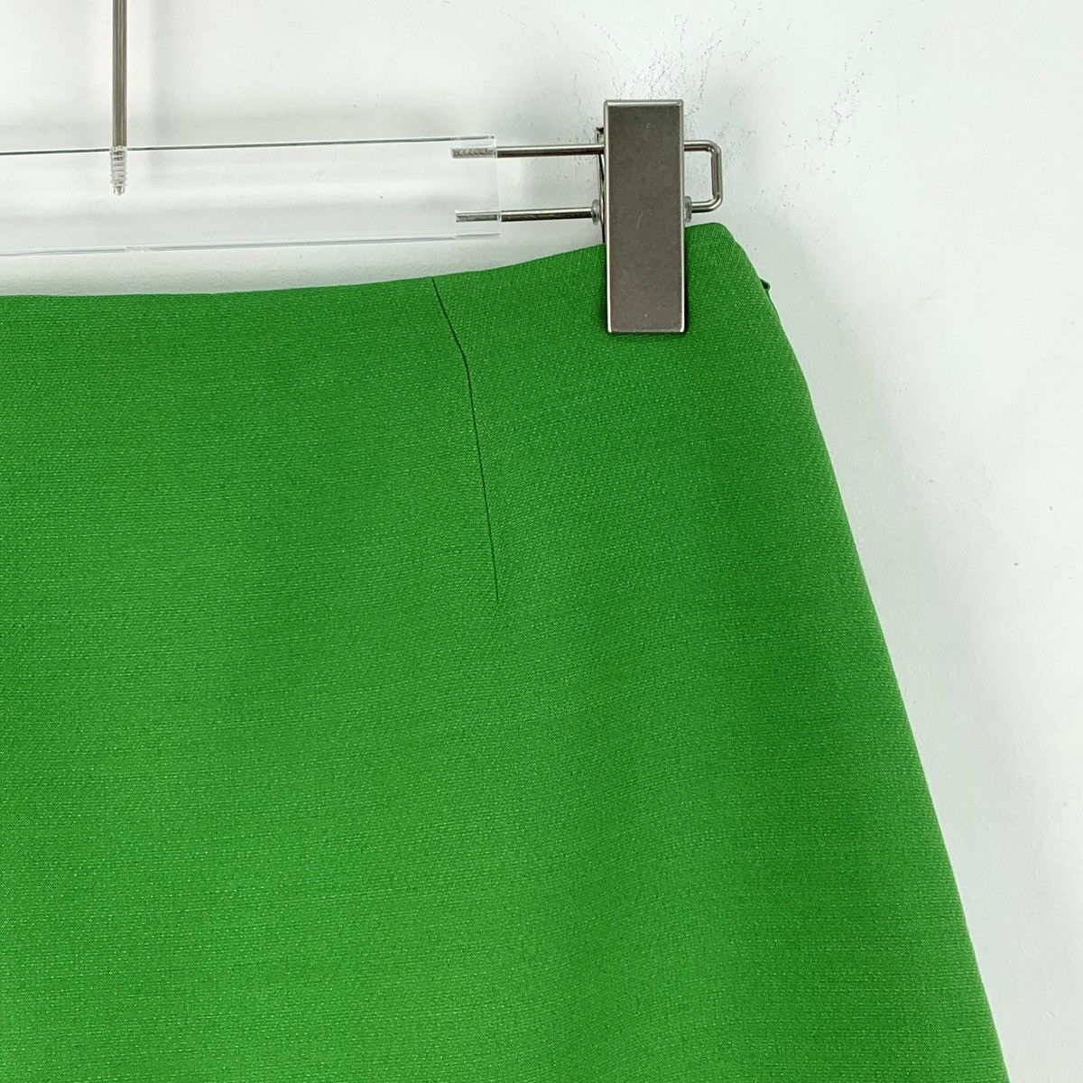 Dior Dior Green Wool Casual Mini Skirt K26WX Size 25" / US 0 / IT 36 - 3 Thumbnail