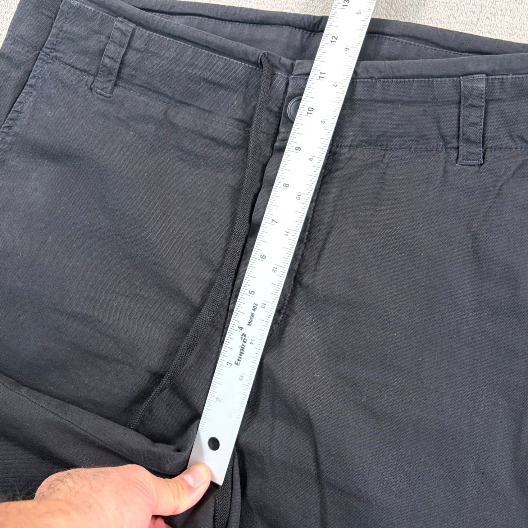 James Perse James Perse Cotton Canvas Utility Pant Black Men 34x31 Jogger Straight 5-Pocket Casual Wearable Front Flat Front | Mens Regular Shoes No Size US 34 / EU 50 - 6 Thumbnail