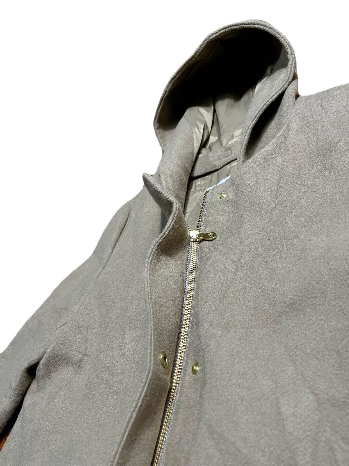 Global Work × Japanese Brand × Le Grande Bleu (L.G.B.) 🧶WOOLY-TECH JACKET 🧥 GLOBAL WORK HOODED COAT Size US M / EU 48-50 / 2 - 10 Thumbnail