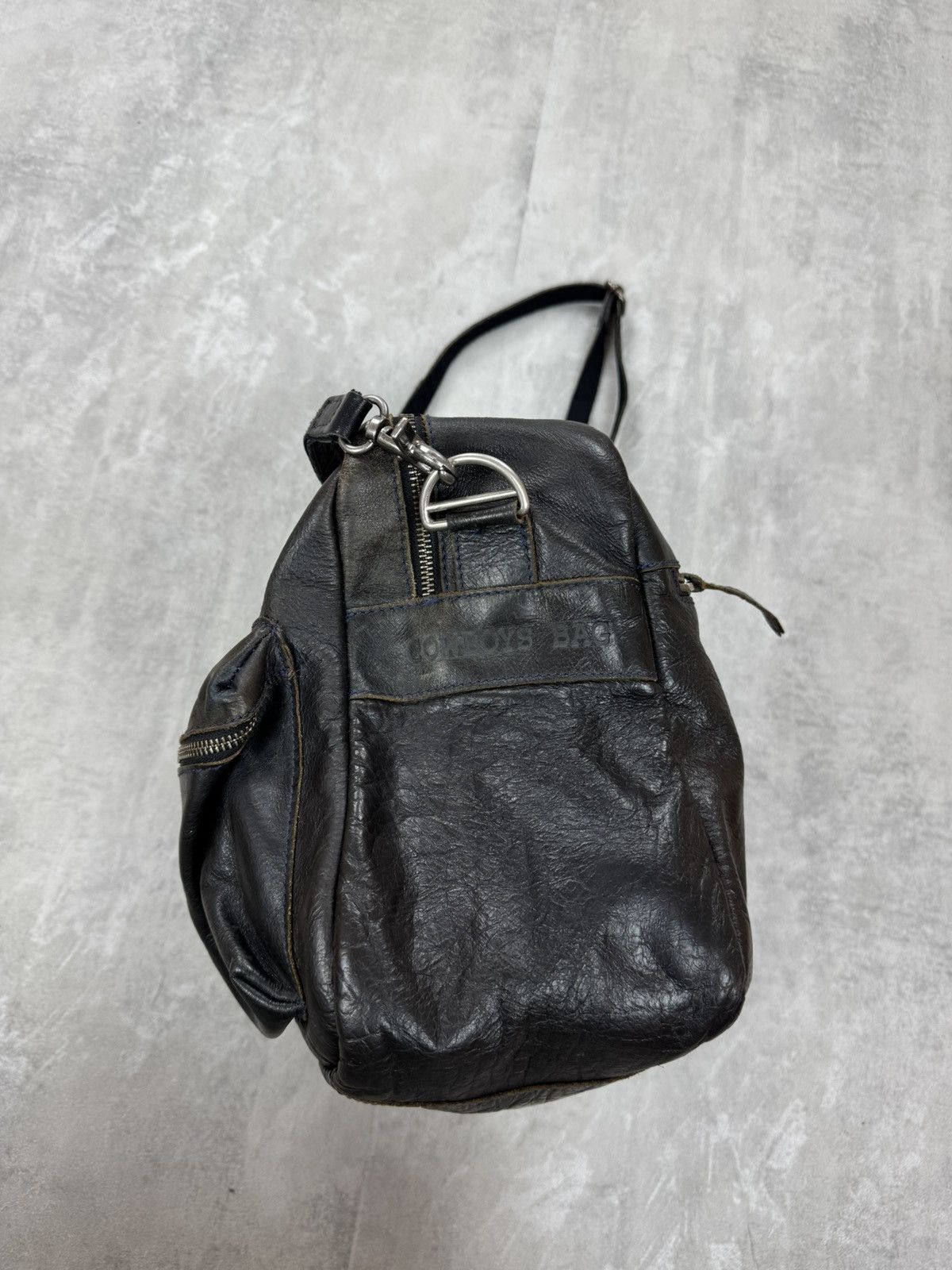 Handmade Cowboysbag leather shoulder CowBoys bag biker motorcycle bag Size ONE SIZE - 11 Thumbnail