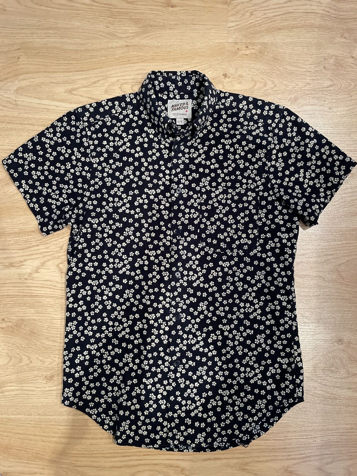 Naked & Famous Naked Famous Easy SS Button-up Size US S / EU 44-46 / 1 - 1 Thumbnail