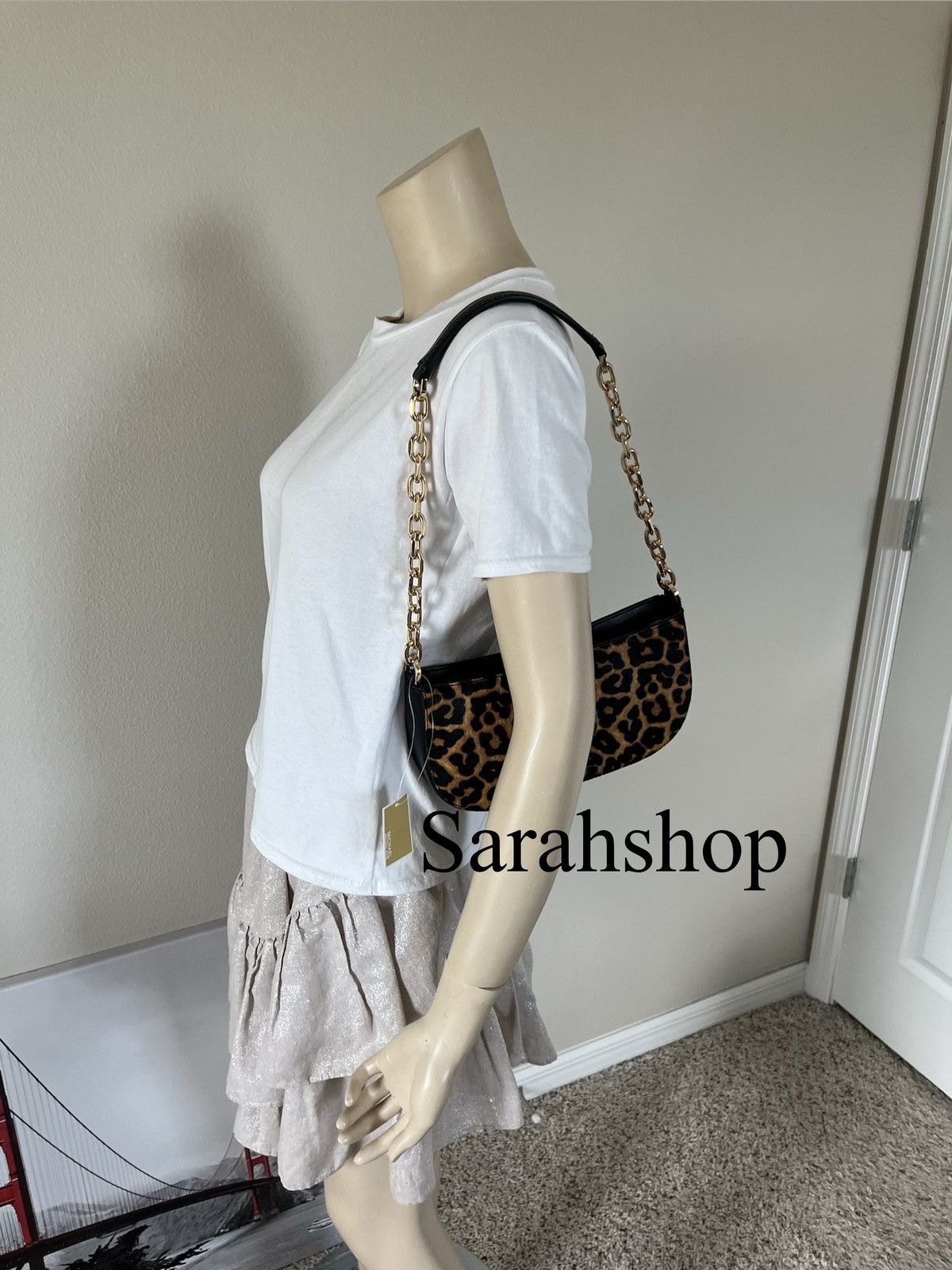 Michael Kors Michael Kors Carmen Small Pouchette Size ONE SIZE - 7 Thumbnail