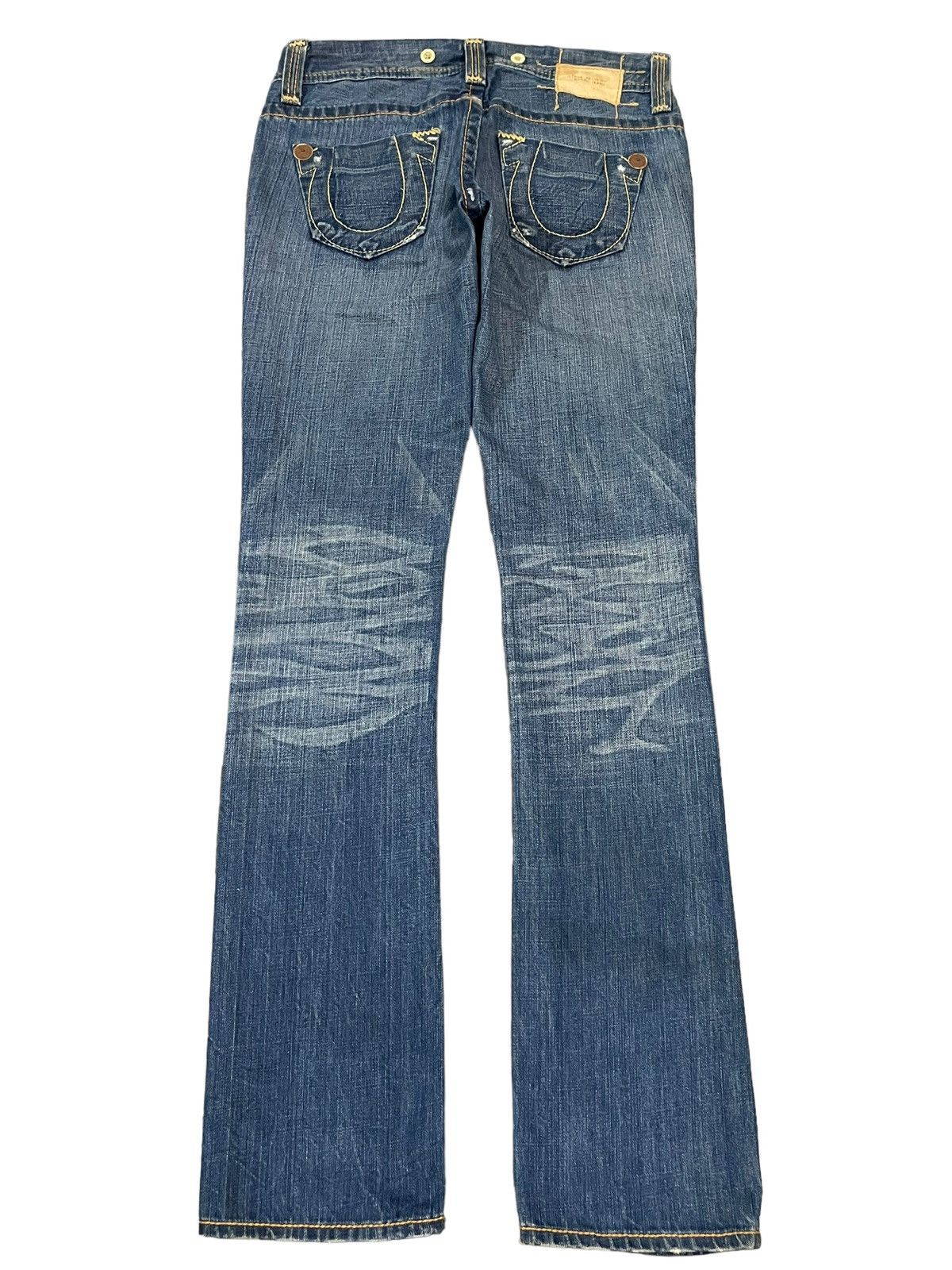 True Religion Vintage True Religion Women’s Denim Slim Straight Cut Jeans Size 31" - 8 Thumbnail