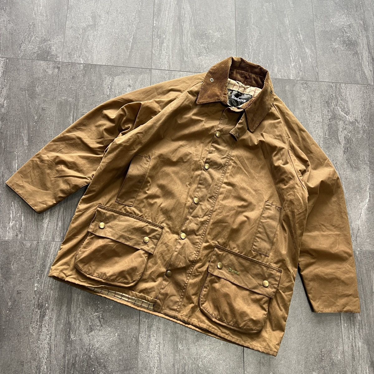 Barbour RARE BARBOUR RETAIL BEAUFORT Waxed Brown Jacket Grailed