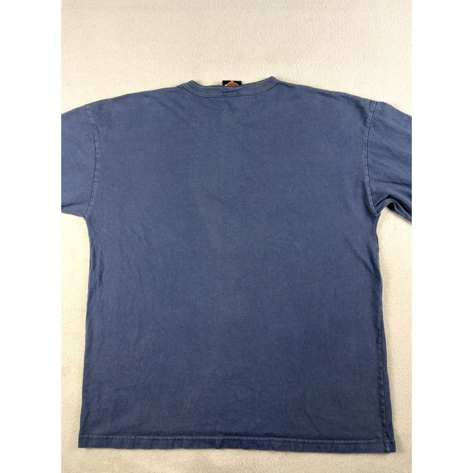 Harley Davidson VINTAGE Harley-Davidson Shirt Men’s XL Blue Longsleeve Henley Biker Y2k Mens XL Blue Henley Long Sleeve Shirt Size US XL / EU 56 / 4 - 4 Thumbnail