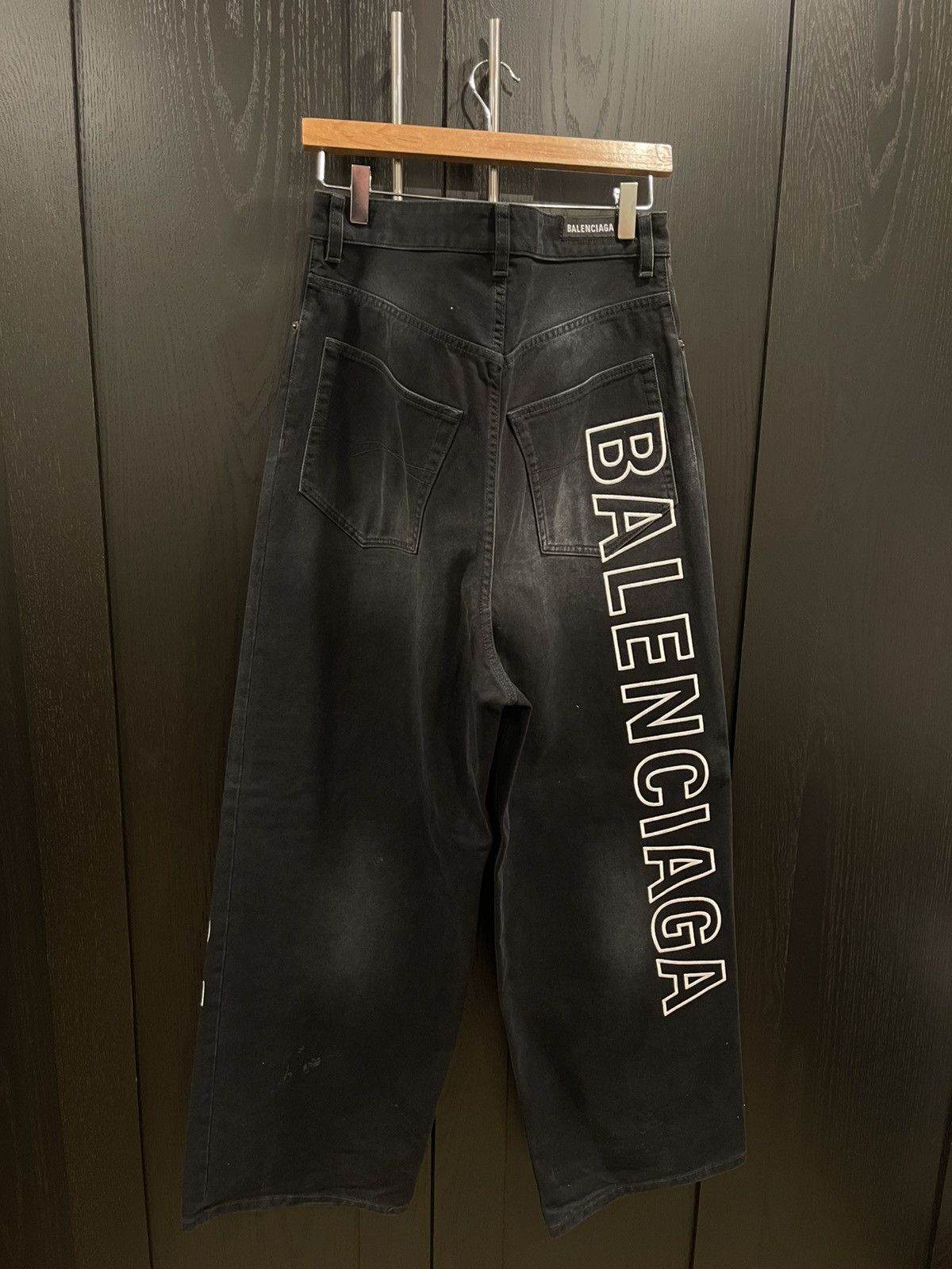 Balenciaga Balenciaga Stencil Jeans Size US 32 / EU 48 - 2 Thumbnail