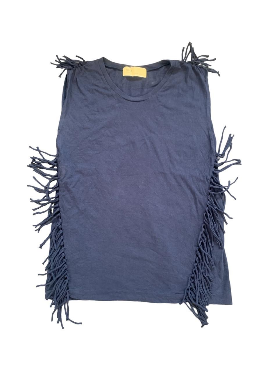 Toga Toga Archives Fringed Cotton Vest Size US S / EU 44-46 / 1 - 1 Thumbnail