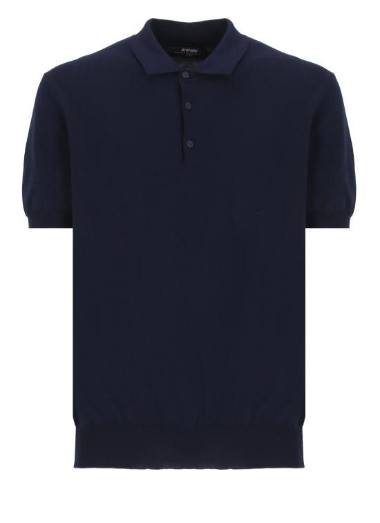 K-WAY Men Polo Shirts K4126RW K89 Blue