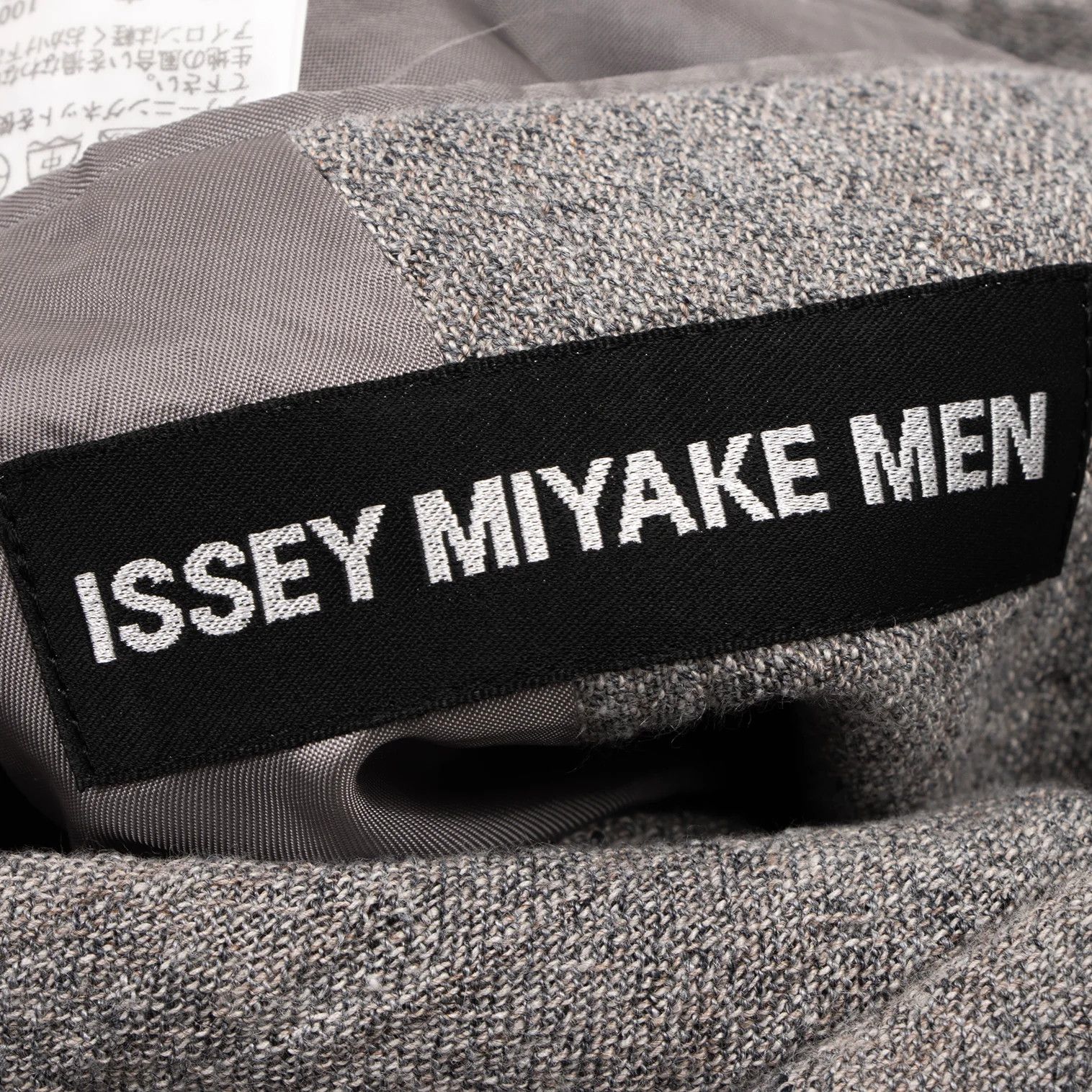 Issey Miyake Linen 3B Jacket in Gray with Some Discoloration Size US S / EU 44-46 / 1 - 16 Thumbnail