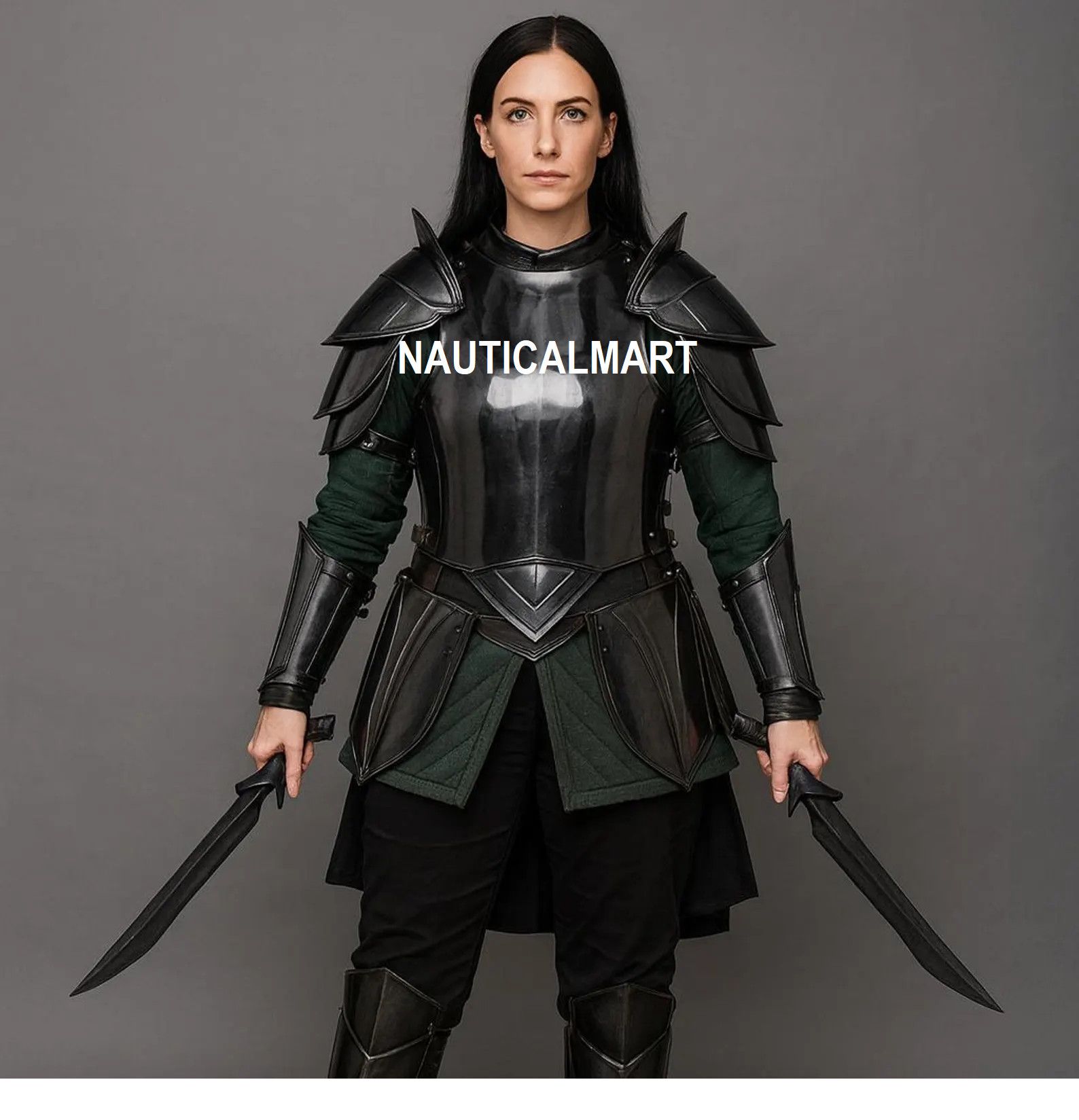 Other Medieval Knight Gothic LARP Cosplay Armor Size ONE SIZE - 1 Thumbnail
