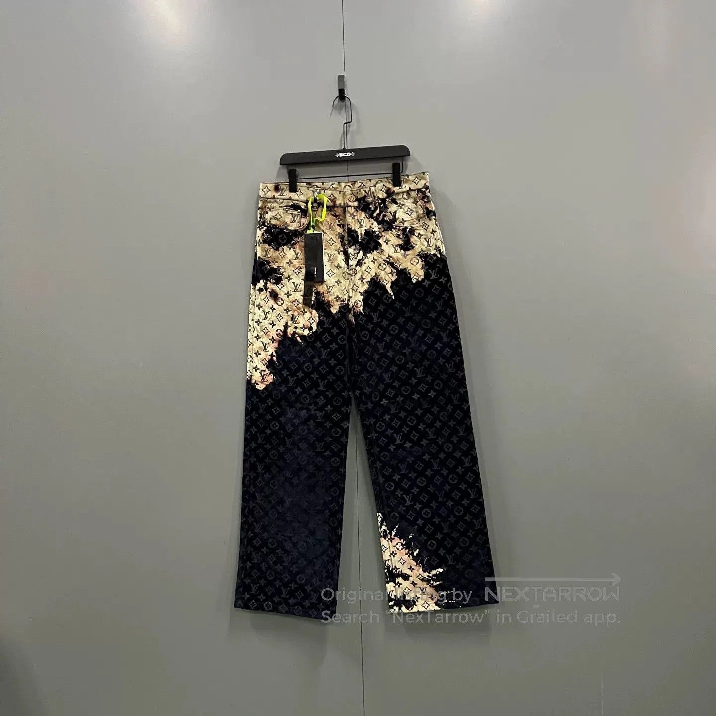 Louis Vuitton Louis Vuitton Faded Fire Cloud Denim Pants. Size US 34 / EU 50 - 1 Thumbnail