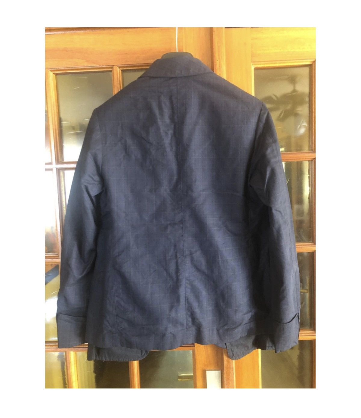 Paul Harnden Shoemakers Navy Checked Blazer Paul Harnden Shoemakers M Size 48R - 2 Thumbnail
