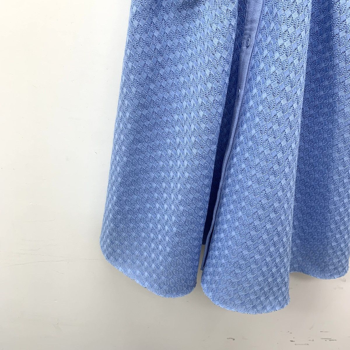 Maje Maje Blue V-neck Off-shoulder Ruffled Dress K26WX Size S / US 4 / IT 40 - 4 Thumbnail