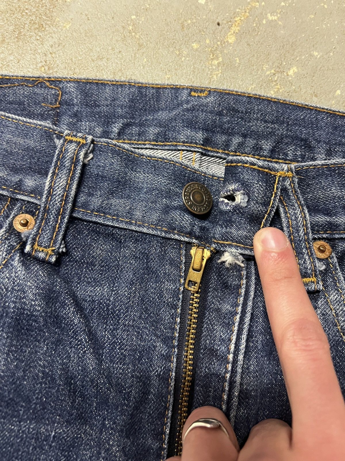 Levi's Vintage Clothing Vintage Levis 505.0217 Jeans Size US 30 / EU 46 - 3 Thumbnail