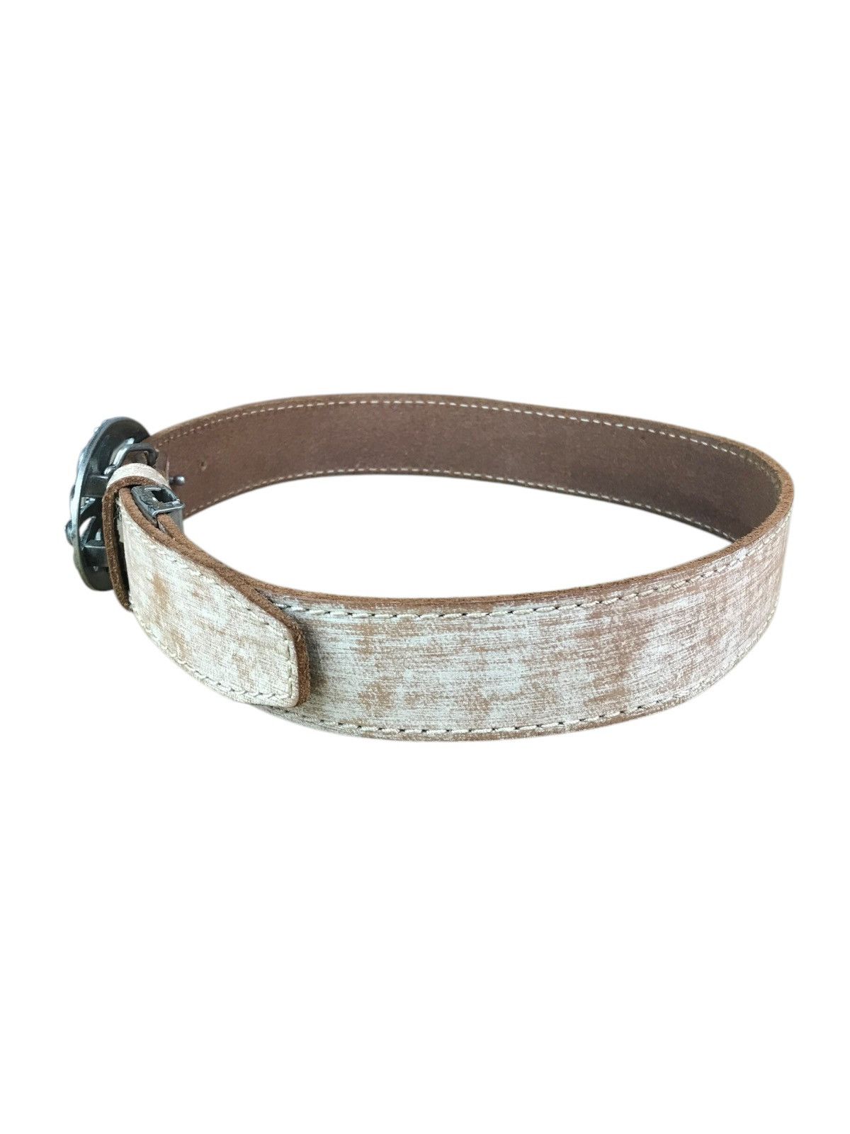 Edwin × Japanese Brand EDWIN CROSS LEATHER WAIST BELT INSPIRED CHROME HEARTS Size ONE SIZE - 5 Thumbnail