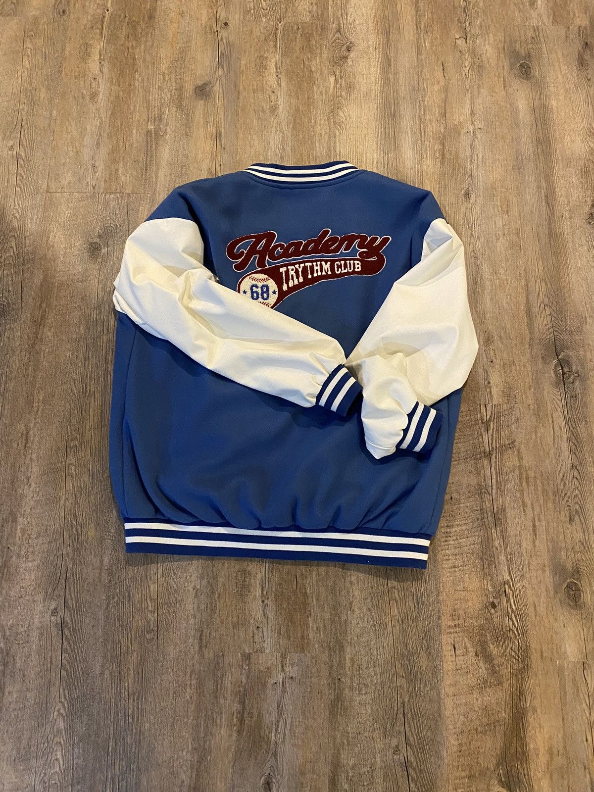 Other × Vintage Beaularés Faux Leather Varsity Jacket Size US L / EU 52-54 / 3 - 1 Thumbnail