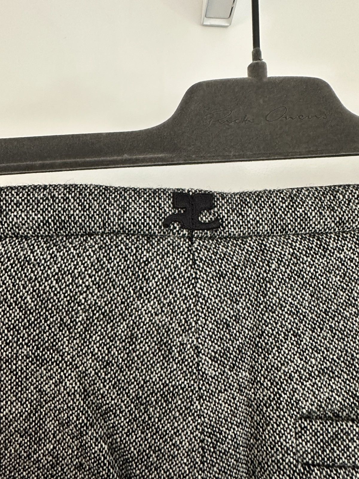 Courreges Courrèges Wool Caviar Tailored Trouser Size US 30 / EU 46 - 4 Thumbnail