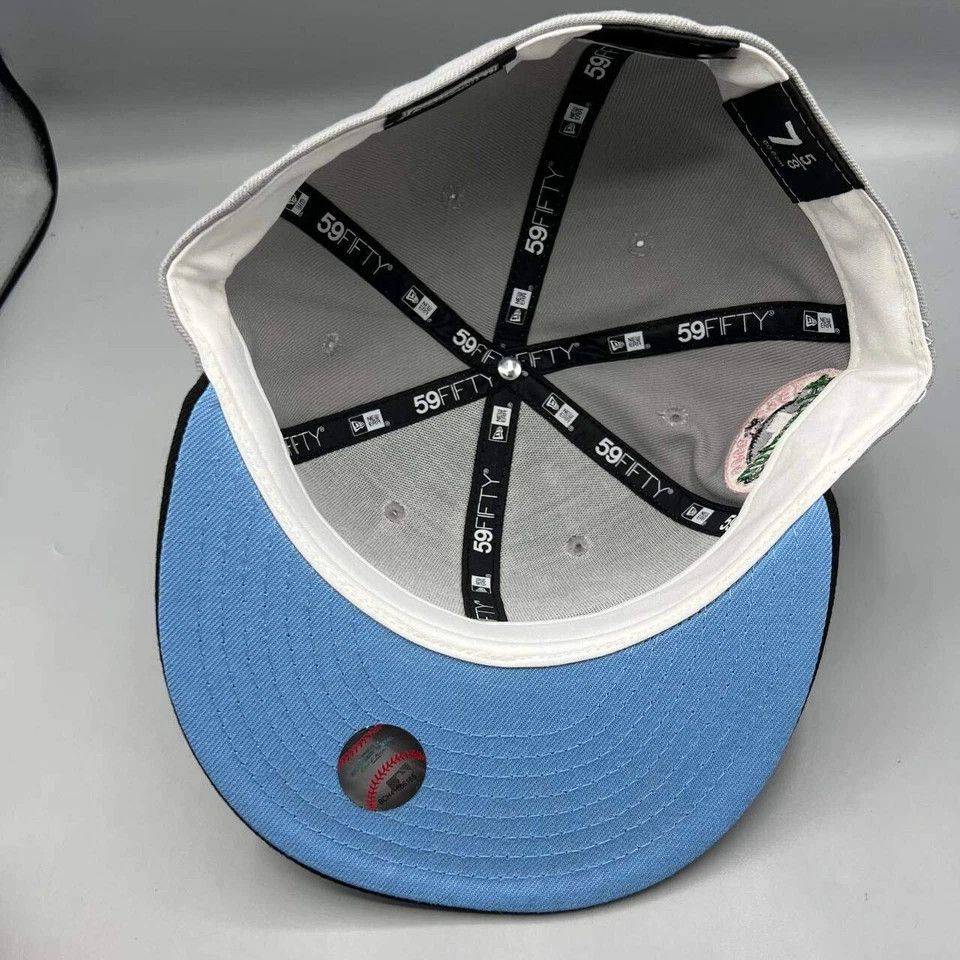 New Era Houston Astros Hat Men 7 5/8 59Fifty New Era MLB Fitted Cap Size ONE SIZE - 2 Thumbnail