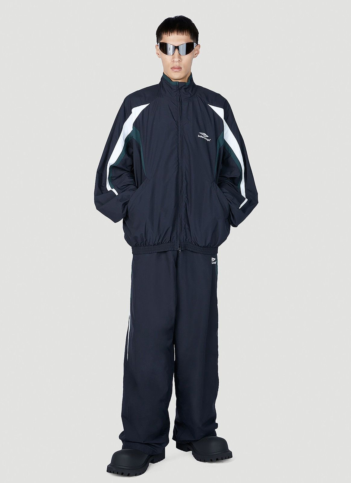 Balenciaga Balenciaga Logo Embroidery Track Pants Size US 32 / EU 48 - 3 Thumbnail