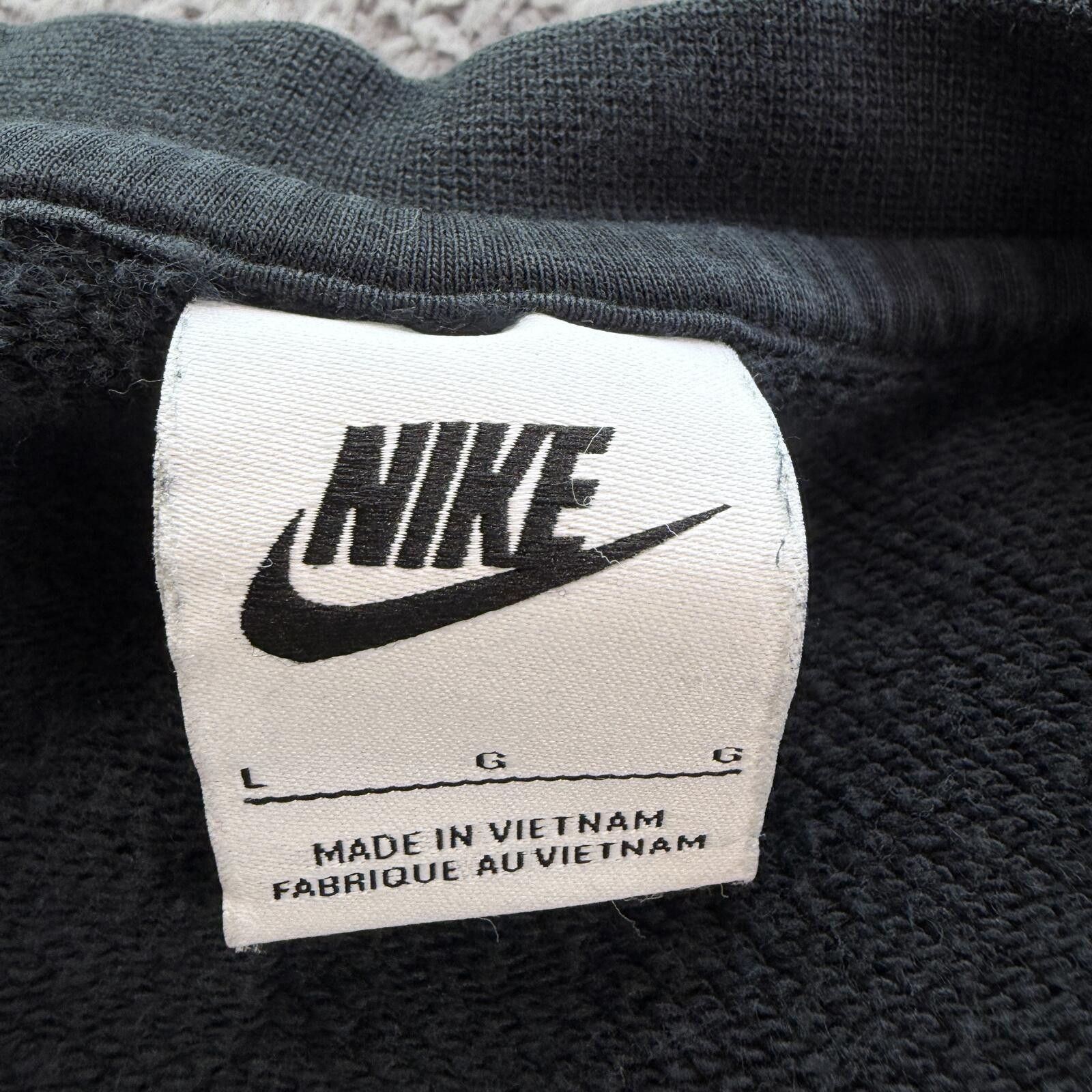 Nike Nike Air Center Swoosh Crewneck Sweatshirt Black L Pullover Size US L / EU 52-54 / 3 - 4 Thumbnail