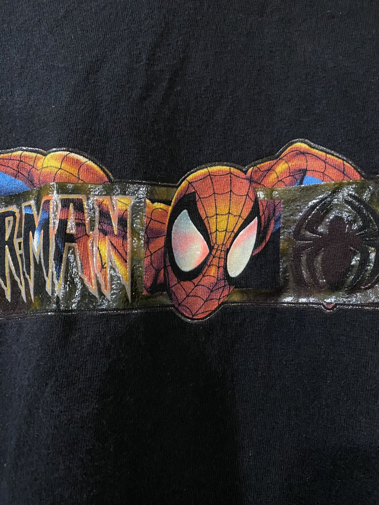 Mad Engine Vintage Spiderman Boxlogo Mad Engine Shirt Size US XL / EU 56 / 4 - 5 Thumbnail