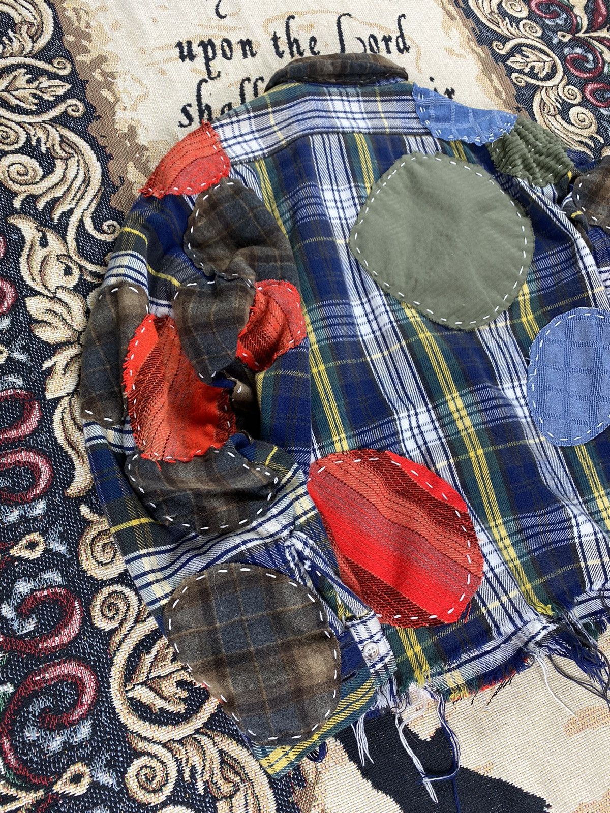 Vintage Fused Multi-Plaid [ PAIN ✞ ] Size US S / EU 44-46 / 1 - 9 Thumbnail